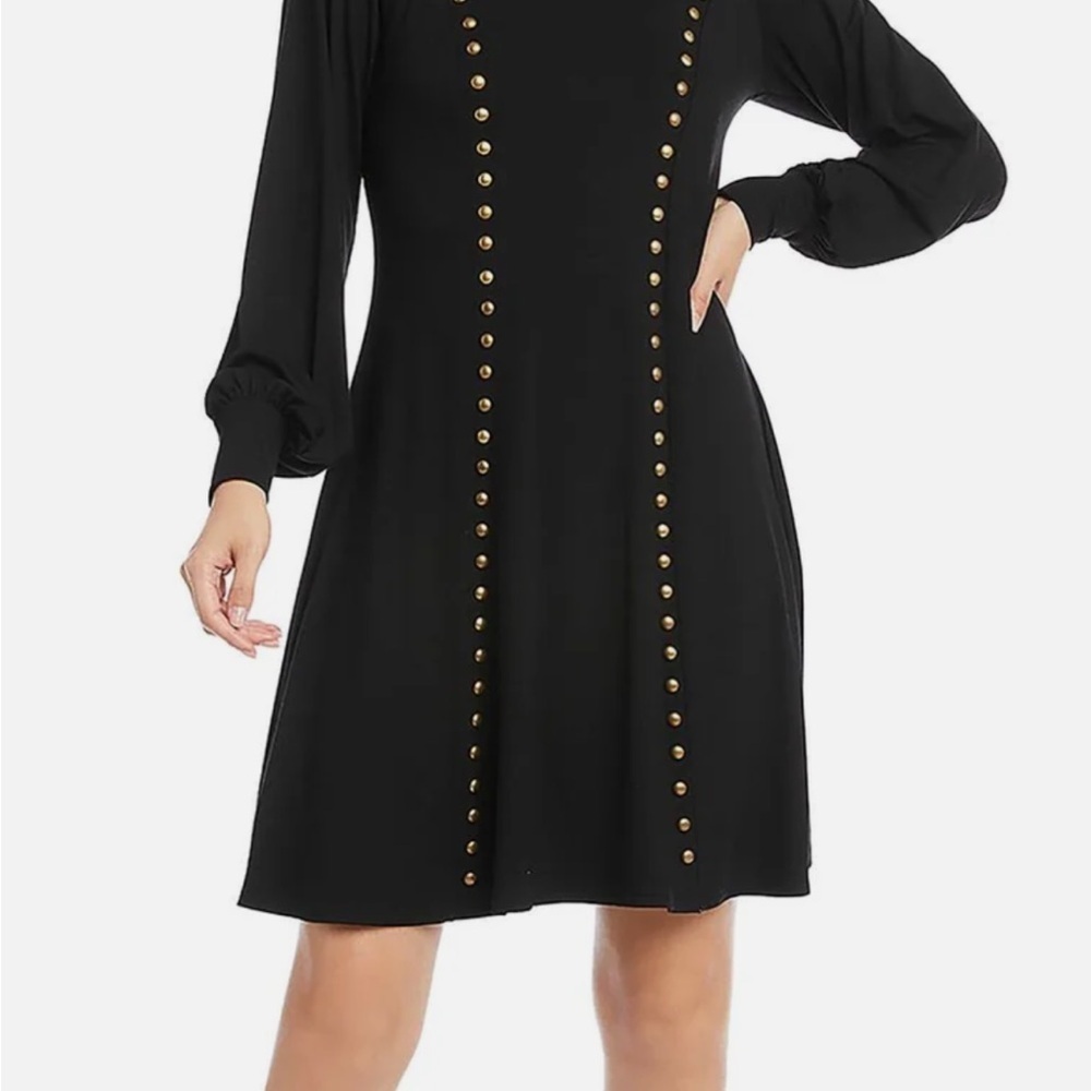 Karen kane women jersey studded shift